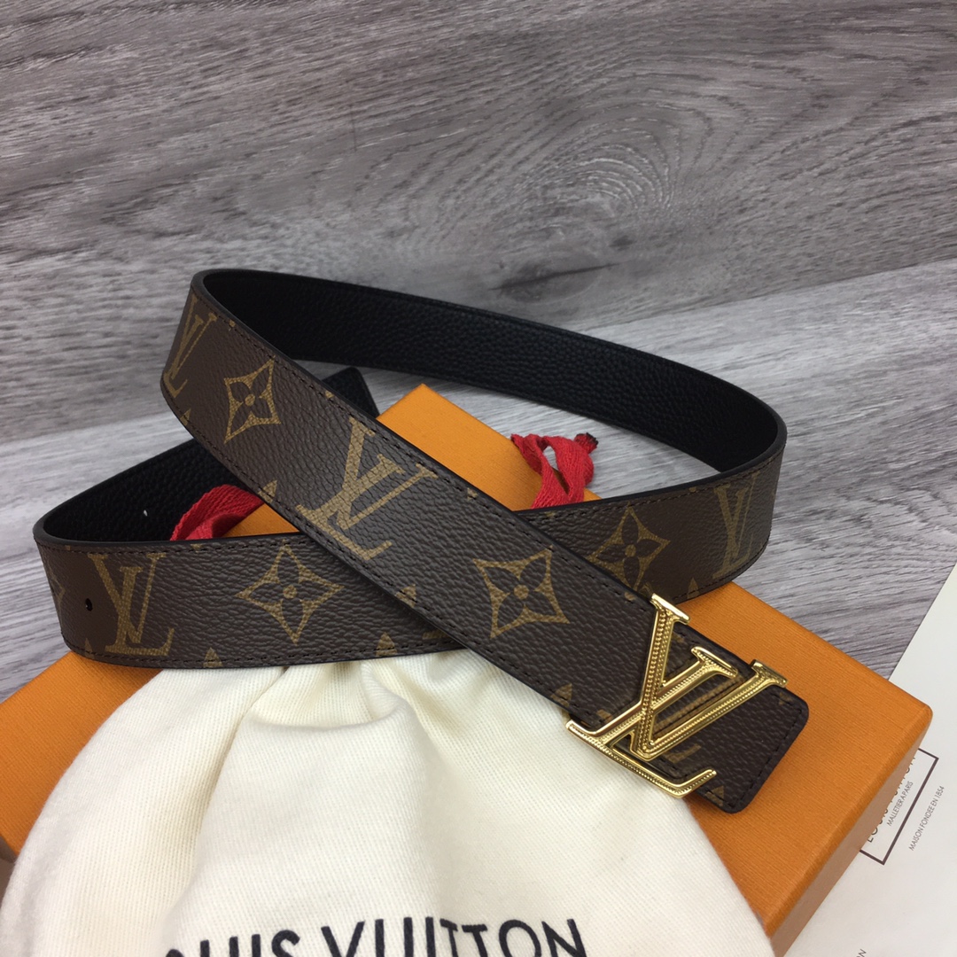 LV Women Initiales 30mm Reversible Belt M0565Q